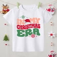 thumbnail image 5 of Camiseta con estampado de In My Christmas Era para niños, informal, de manga corta y cuello redondo, para el día de Navidad, ropa para niños, 5 of 5
