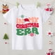thumbnail image 5 of Camiseta con estampado de In My Christmas Era para niños, informal, de manga corta y cuello redondo, para el día de Navidad, ropa para niños, 5 of 5