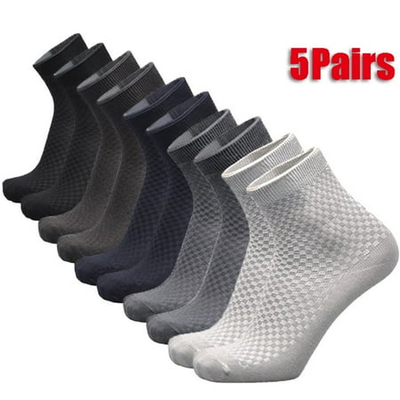 

5Pairs Comfortable Business Sportswear Socks for Men Multicolor