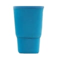 thumbnail image 1 of 401 500ml Reusable Insulated Iced Coffee Beverage Cup Holder Big Drinking Cups Mugs for Painting Hobnail Tumblers Clear Ceramic Cup without Handle 1950's Juice Glasses Teal Drinking Glasses Metal, 1 of 4