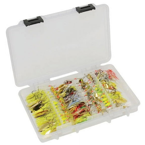 Plano Elite Series Spinnerbait StowAway 3700 Utility Box, Transparent