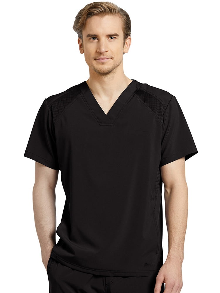 White Cross Fit by White Cross Men's VNeck Solid Scrub Top Walmart