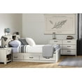 thumbnail image 3 of South Shore Ulysses Full Bookcase Headboard with Doors, in Winter Oak, 3 of 12