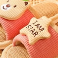thumbnail image 3 of DPTALR Kids Boys And Girls Baby Spring And Autumn Non-slip Linen Cotton Slippers, 3 of 5