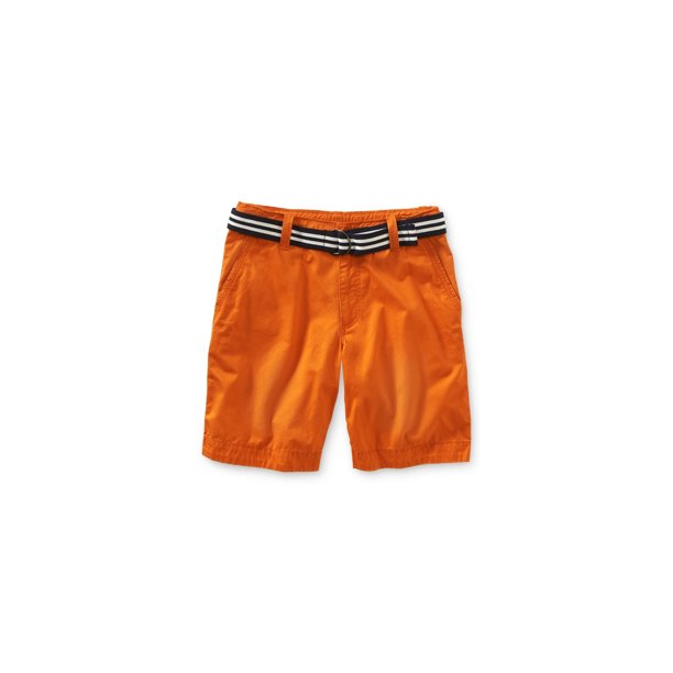 Aeropostale Shorts chinos casuales con cinturón de longitud clásica para hombre, naranja, 38 Aeropostale chino