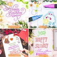 thumbnail image 4 of Juego de bolígrafos con purpurina Caliart Easter Basket Essentials, 24 colores, 4 of 7