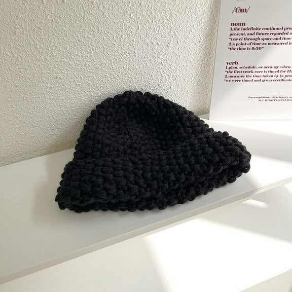 CoCopeaunts Winter Hat Skullies Beanies Hats Winter Beanies For Men Women Coarse Knit Pineapple Pattern Wool Caps Gorras Bonnet Knitted Hat