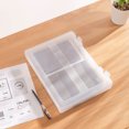 thumbnail image 3 of CIMAXIC Portable Project Case Transparent Strong Load-Bearing Buckle Lock for Storage 2Pcs, 3 of 6
