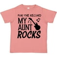 thumbnail image 3 of Inktastic For the Record, My Aunt Rocks Boys or Girls Toddler T-Shirt, 3 of 5