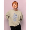 thumbnail image 2 of Artshine Blue And White Chinoiserie Sweatshirt Women -Gabby Malpas Designs, Female 5X-Large, 2 of 4