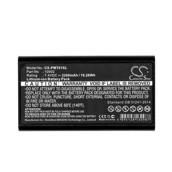 2200mAh Pentax 10002 Battery for GPS RTK