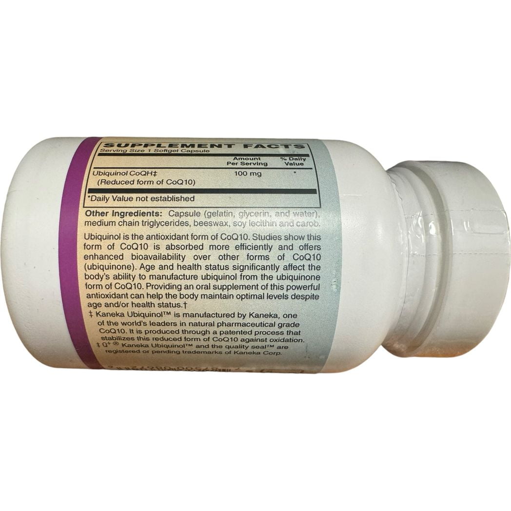 Harvest Moon Natural Foods Ubiquinol 100mg 60 capsules
