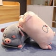 thumbnail image 5 of 40/50/70cm Squishy cerdo hámster juguetes de peluche Ultra suave graso Animal relleno muñecas cojín dormir compañero de peluche para niños, 5 of 5