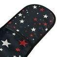 thumbnail image 4 of Yayeee Double Oven Mitt Kitchen Heat Resistant Baking 35" x7" Quilted Glove, Blue Stars Pattern, 4 of 6