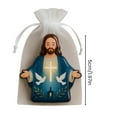 thumbnail image 5 of Shoreew Pocket Hug Jesus Gift Blessing Jesus Prayer Figurine with Card Christian Pocket Hug Keepsake Religious Faith Ornament for Christian Gifts, 5 of 7