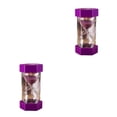 thumbnail image 1 of Transemion Gifts Hexagonal Sandglass Timer Made Of Plastic And Glass Stable And Durable.Easy To Sand Timer As Shown 2Set, 1 of 6