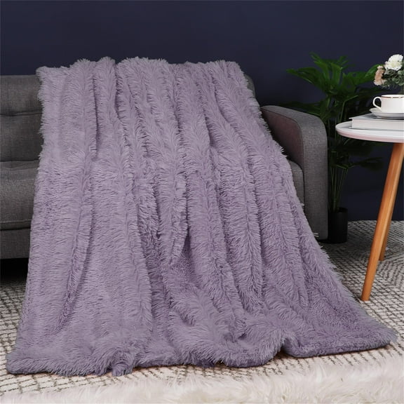 Sherpa Blankets Purple