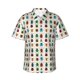 thumbnail image 1 of Balery Cartoon Insects Camisas hawaianas de manga corta para hombre, camisas playeras de corte holgado, camisas de vacaciones con botones,X-Large, 1 of 7
