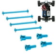 thumbnail image 4 of Diff Cup Outdrives Joint Set,  Durability Aluminum Diff Outdrives Joint Cup Fine Workmanship High Drive Efficiency  for WLtoys RC Car Blue, 4 of 8