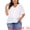 White, variant on DARING DIVA Women's Plus Button Down Sheer Knitted Sweater 1X White