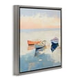 thumbnail image 3 of Stupell Industries Modern Boats & Coastal Breeze Gray Floating Frame Canvas Art, 18 x 18, by Irena Orlov, 3 of 8