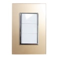 thumbnail image 1 of KIT 2 PLACAS CON APAGADOR TRIPLE Sanelec 4559, 1 of 6