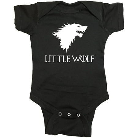 

NorthStarTees Game of Thrones Baby One Piece Little Wolf Bodysuit