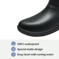 thumbnail image 3 of AUXDIQ Rain Boots Women Short Ankle Waterproof Rain Shoes Outdoor Garden Shoes, 3 of 6