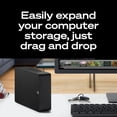 thumbnail image 3 of Seagate Expansion Desktop 4TB External Hard Drive HDD - USB 3.0, with Rescue Data Recovery Services (STKR4000400), 3 of 10