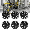 thumbnail image 1 of Fan Blade, 3D Curved Propeller Design Strong  No Deformation Air Compressor Parts  for Air Pump Accessories for Air Compressor Accessories, 1 of 7