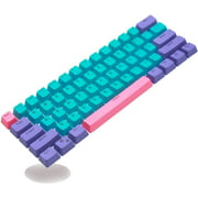 Ussixchare Backlit Keycaps 60 Percent for GK61 RK61 Anne pro Keyboard, 104 PBT Fullsize Keycaps Set for Ducky one 2