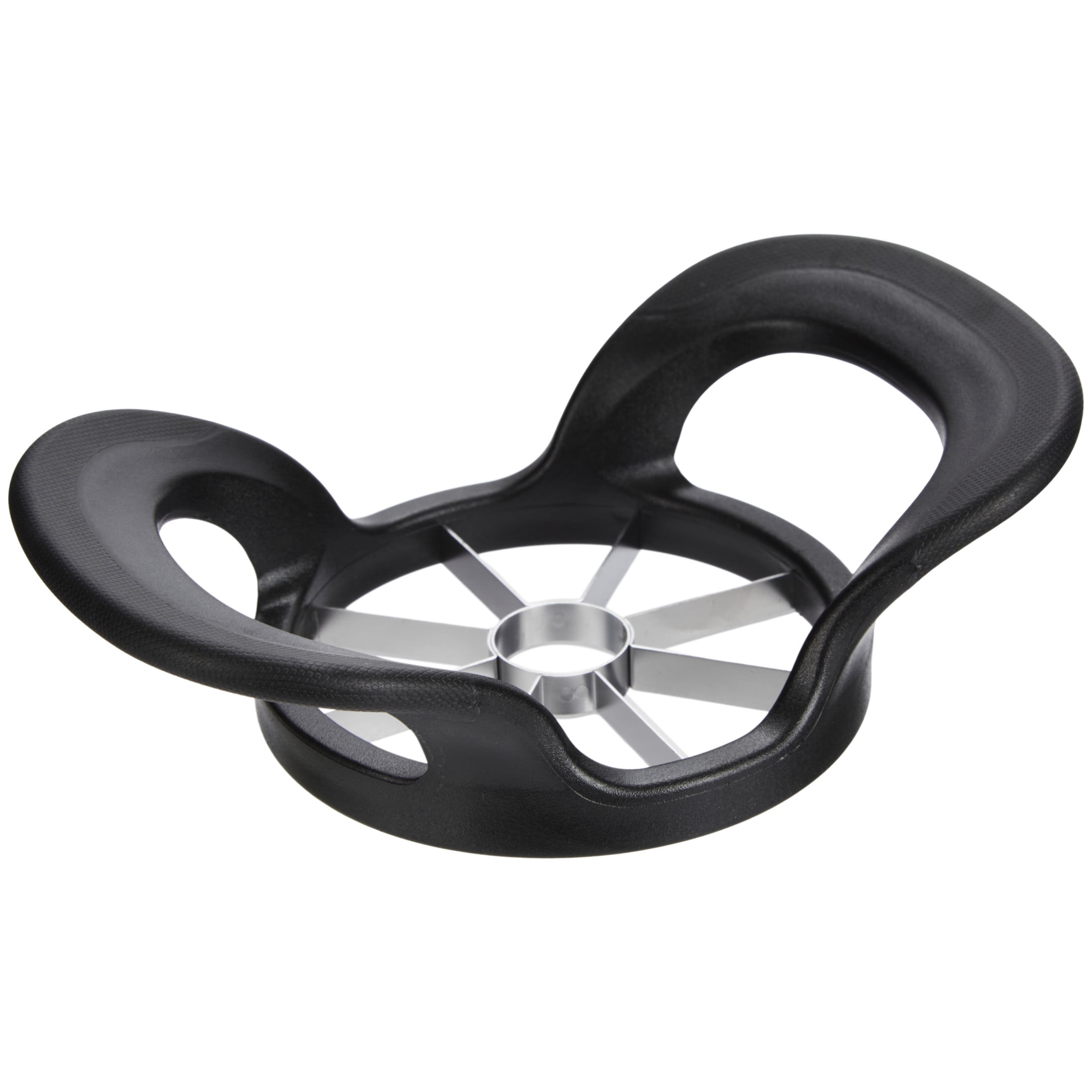 Mainstays 8-Wedge Stainless Steel Apple Slicer and Corer, Black