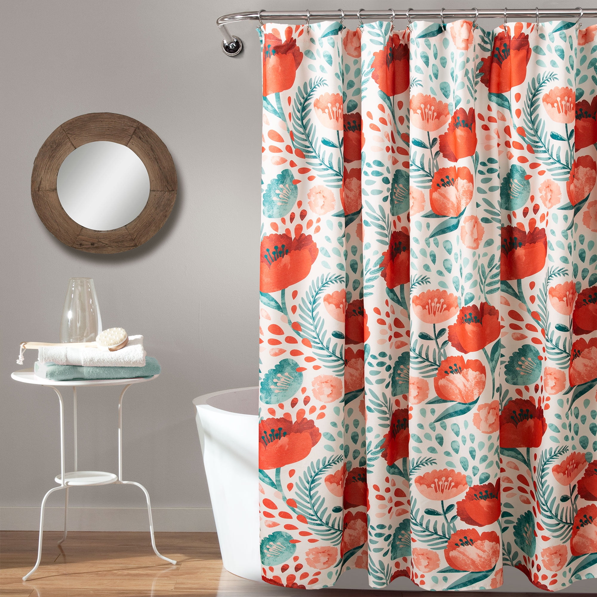 Details about   Starfish Coral Watercolor Painting Fabric Shower Curtain Set Bathroom Decor 72"