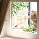 thumbnail image 3 of Etiqueta adhesiva para ventana de primavera y verano, calcomanía para ventana de flores silvestres para suministros de fiesta en casa, decoración de exhibición de vidrio para ventana de tien, 3 of 5