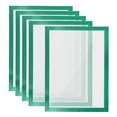 thumbnail image 1 of Unique Bargains 8"x12" Magnetic Display Frame A4 Adhesive Magnetic Sign Holder Green 5 Pack, 1 of 6