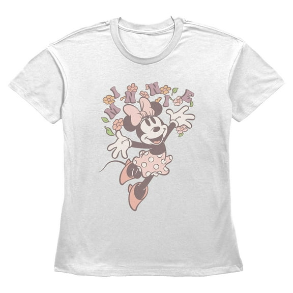 Women's Minnie Mouse Retro Spring Graphic T-Shirt
