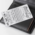 thumbnail image 4 of 17th Anniversary Unique Gifts for Him Husband Men, Happy 17 Year Wedding Anniversary Engraved Wallet Card Gift for Her Wife Women, 4 of 6