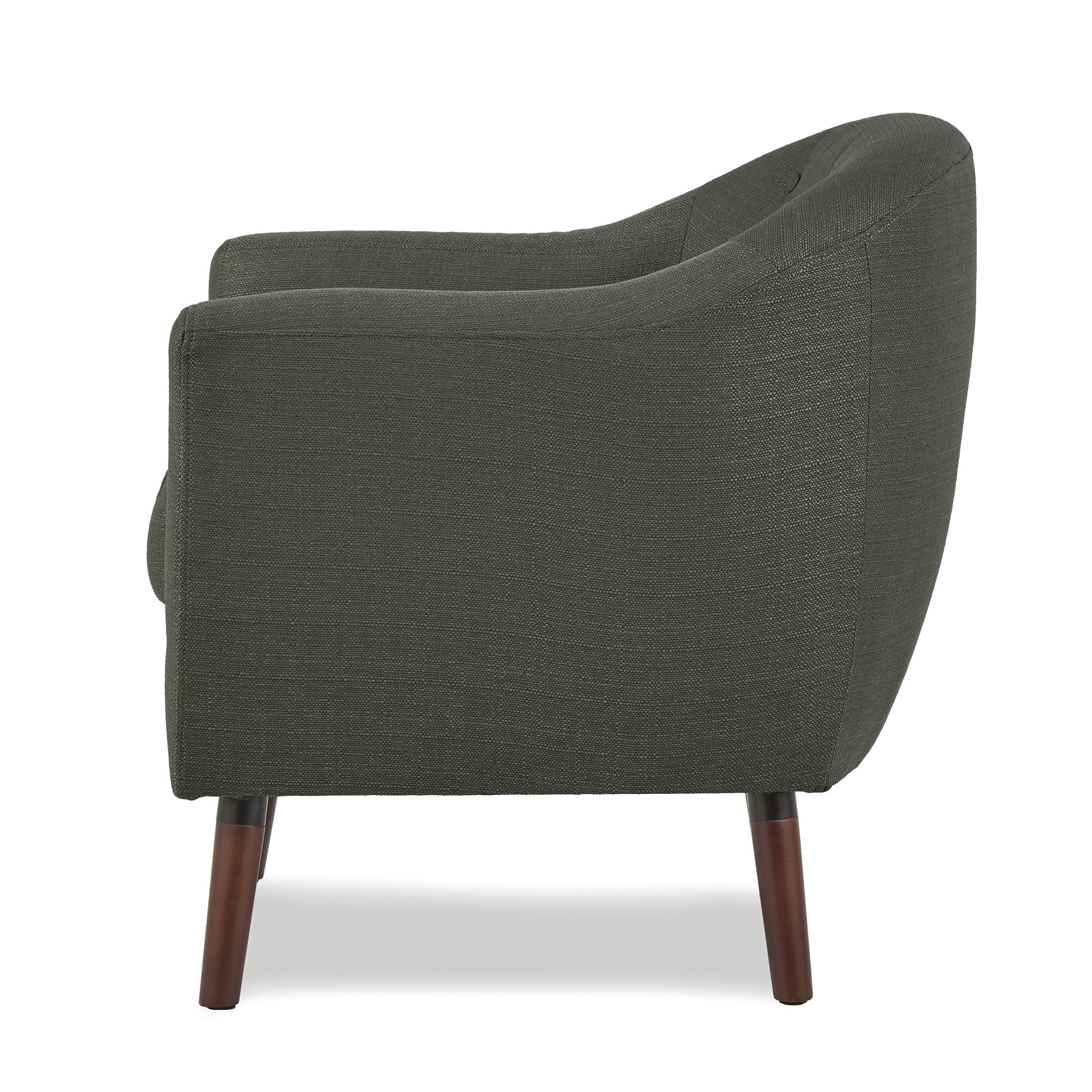 OakvillePark Vesper Fabric Upholstered Accent Chair, Sage Gray