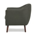 thumbnail image 4 of OakvillePark Vesper Fabric Upholstered Accent Chair, Sage Gray, 4 of 7