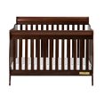 thumbnail image 2 of AFG Baby Furniture Alice 4-in-1 Convertible Crib with Toddler Guardrail Espresso, 2 of 10