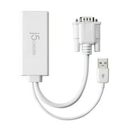 j5create VGA To HDMI Video Audio Adapter, JDA204