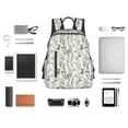 thumbnail image 4 of Disketp Wisteria Flower Mochila Ligera e Impermeable, Mochila de Día Resistente para Viajes, Senderismo y Uso Diario para Hombre y Mujer, 4 of 7