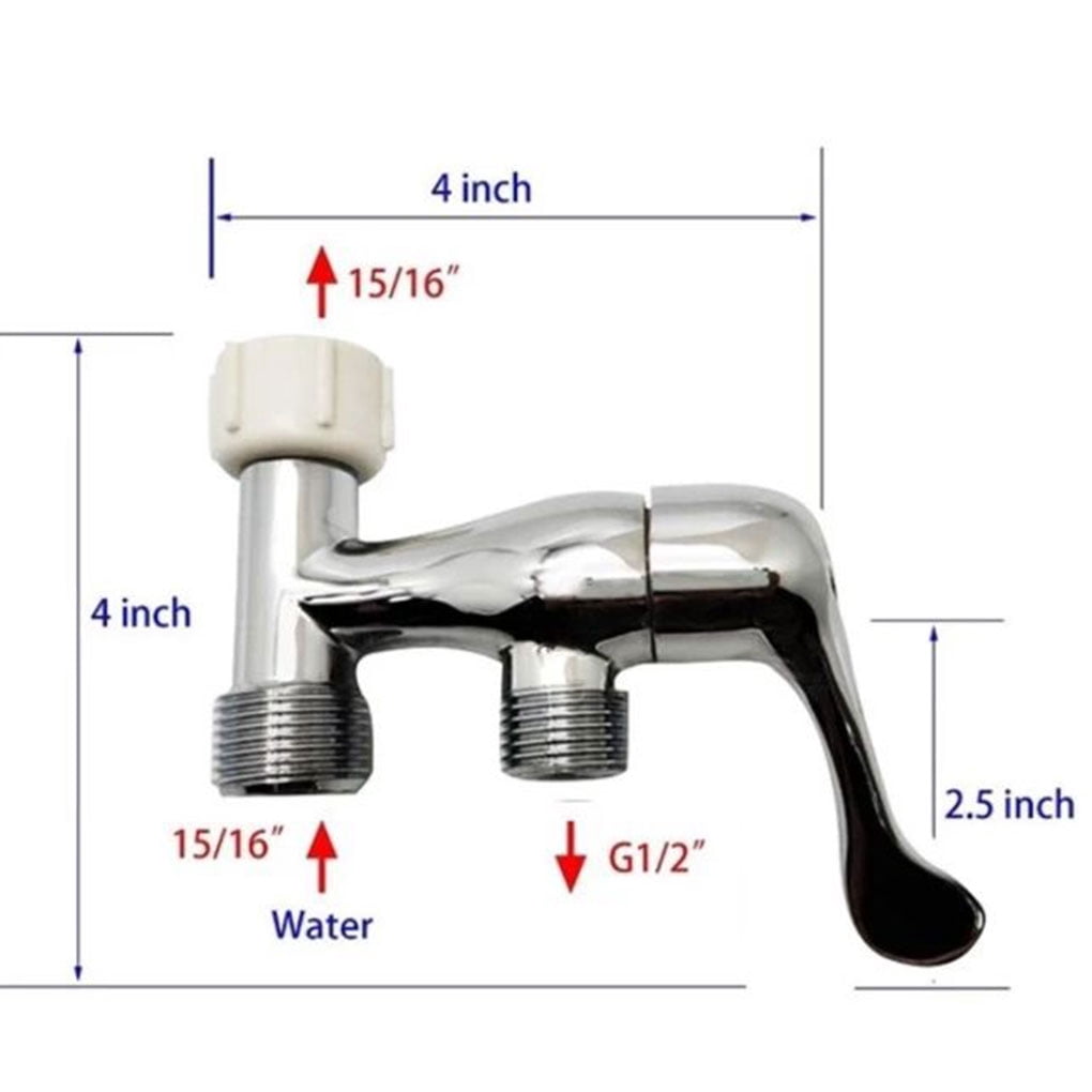 Bathroom Bidet Stainless Steel Handheld Toilet Cloth Diaper Cleaning Sprinkler Hose Set Type 2