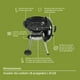 thumbnail image 4 of Asador de Carbón Avera 18in Acero Transportable Fácil de Armar, 4 of 5