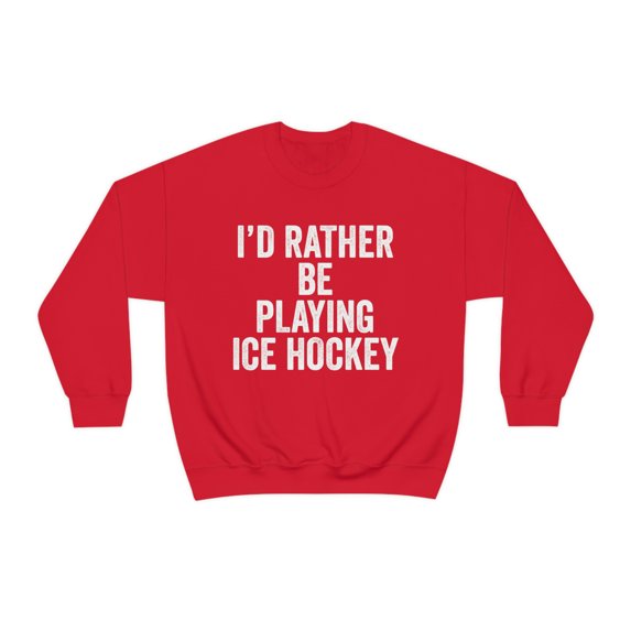 Ice Hockey Sweatshirt, Gifts, Sweater Shirt