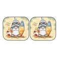 thumbnail image 7 of Xecao Hello Summer Cute Gnome for Foldable Car Sun Shades (2-Pack) offer sun protection with an easy-fold design for convenient windshield shading., 7 of 7