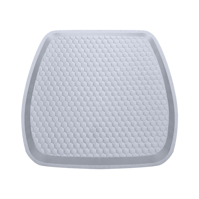 1 cojín de nido de abeja para coche, cojín de asiento de goma multifuncional, cojín fresco transpirable para verano, hogar, oficina