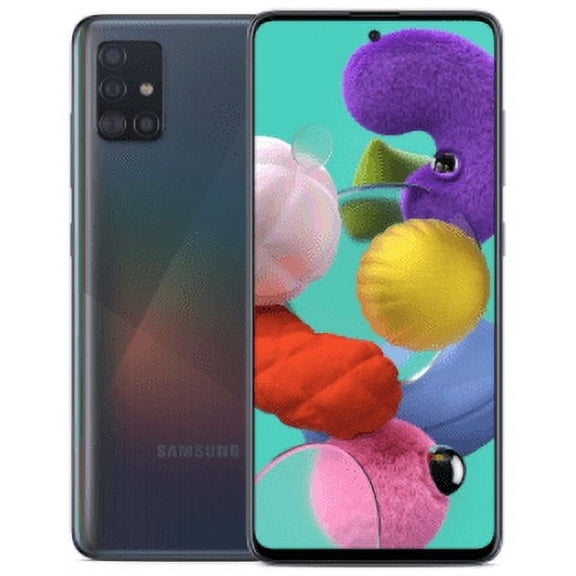 Restored Galaxy A51 Unlocked (CDMA   GSM) 128GB Black (Refurbished)