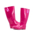 thumbnail image 2 of Bota Hule Bubble Gummers Caramelo Para Mujer Lluvia fucsia 25, 2 of 7