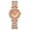 Rose Gold, variant on Fashion Quartz Watch for Women's Butterfly Steel Belt Watch